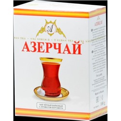 Azercay. Черный с бергамотом 100 гр. карт.пачка