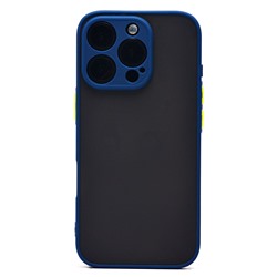 Чехол-накладка - PC041 для "Apple iPhone 16 Pro" (dark blue) (234427)