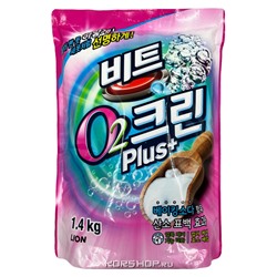 Кислородный пятновыводитель Clean Plus Lion, Корея, 1,4 кг