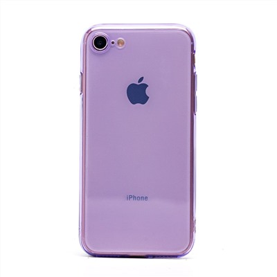 Чехол-накладка - SC344 для "Apple iPhone 7/8/SE 2022" (transparent/violet) (232074)