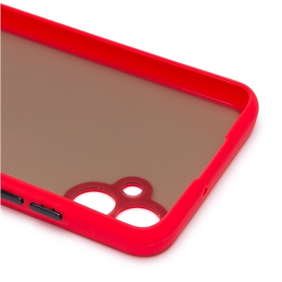 Чехол-накладка - PC041 для "Samsung  SM-A042 Galaxy A04e" (red) (214538)