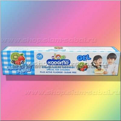 Гелевая зубная паста для детей из Тайланда