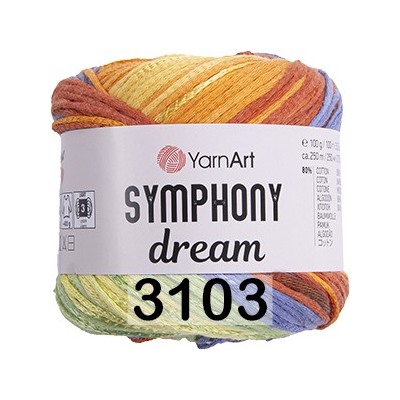 Пряжа YarnArt Symphony Dream