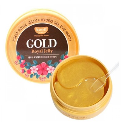 Патчи для глаз Koelf Gold & Royal Jelly