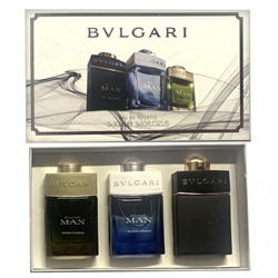 Парфюмерный набор Bvlgari Man 3 в 1