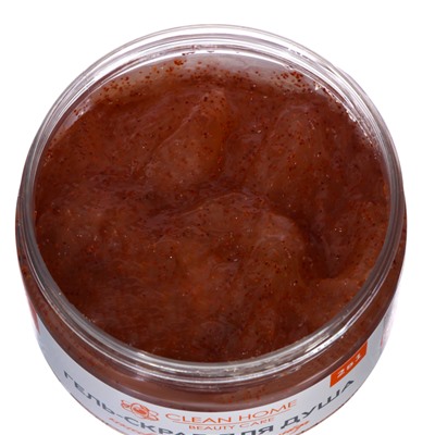 Гель-скраб для душа CLEAN HOME BEAUTY CARE Detox-пилинг с экстрактом мёда, 250 мл