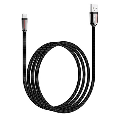 Кабель USB - Apple lightning Hoco U74  120см 2,4A  (black)