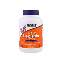 Лецитин тройная сила 1200 мг, 100 капсул