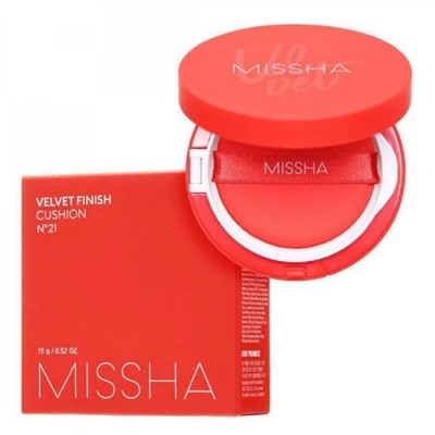 Тональное средство-кушон для лица Missha Velvet Finish Cushion