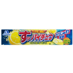 Жевательные конфеты со вкусом лимона Suppai-Chew Morinaga, Япония, 55,2 г Акция