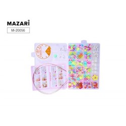 Набор бусин для творчества № 15, ПВХ-упаковка M-20056 Mazari