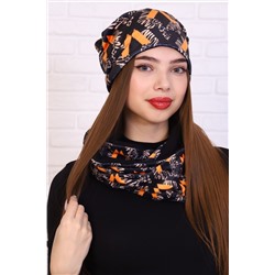 Женский комплект шапка и шарф 36128