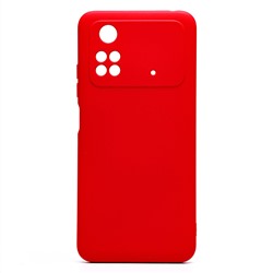 Чехол-накладка Activ Full Original Design для "Xiaomi Poco M4 Pro 4G" (red) (209844)