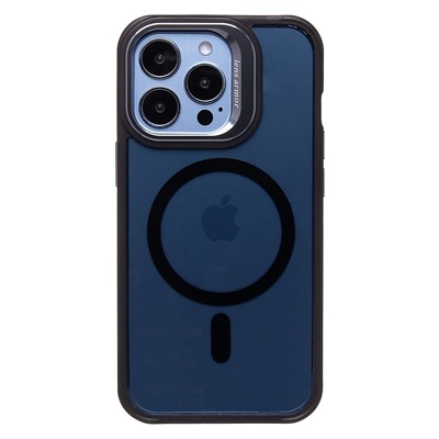 Чехол-накладка - SM026 SafeMag для "Apple iPhone 13 Pro" (black) (232185)