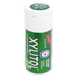 Жевательная резинка со вкусом мяты и лайма Xylitol Lotte (мини-банка), Вьетнам, 26,1 г