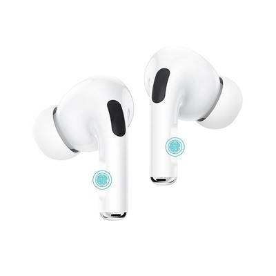 Беспроводные Bluetooth-наушники Borofone TWS BW03 Plus APods Pro (white)