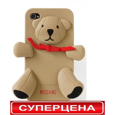 Чехол Moschino Bear Медведь для iPhone 6 +