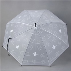 Детский зонт «Чёрно-белые кошки» 92 × 92 × 75,5 см, МИКС