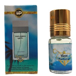 Купить Hayat Perfume 3 ml Light Blue Dolce&Gabbana / Лайт блю
