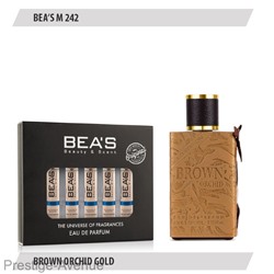 Парфюмерный набор Brown Orchid Gold men 5x5мл (M 242)