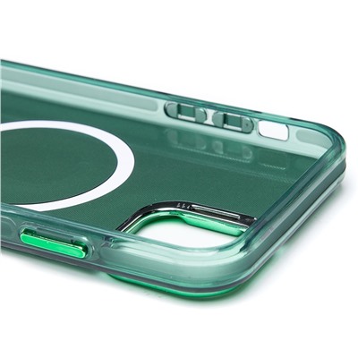 Чехол-накладка - SM025 SafeMag для "Apple iPhone 11" (green) (232145)