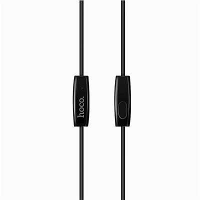 Проводные наушники с микрофоном внутриканальные Hoco M19 Drumbeat universal Jack 3,5  (black)