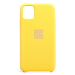 Чехол-накладка ORG Soft Touch для "Apple iPhone 11" (yellow)