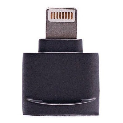 Адаптер - для чтения карт microSD,Lightning-порт (black)