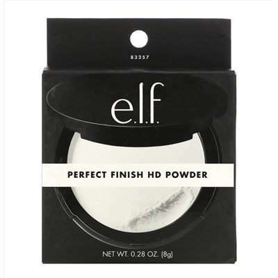 E.L.F., Perfect Finish, HD пудра, чистая, 0,28 унций (8 г)