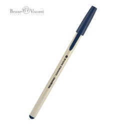 Ручка шариковая 1.0 мм "OneWrite Cream" синяя 20-0325/06 Bruno Visconti