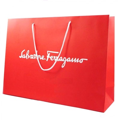 Подарочный пакет Salvatore Ferragamo (25x35) широкий