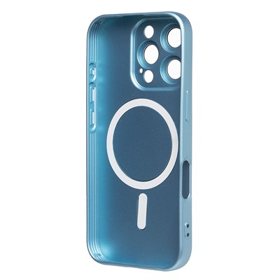 Чехол-накладка - SM020 Matte SafeMag для "Apple iPhone 16 Pro" (light blue) (234696)