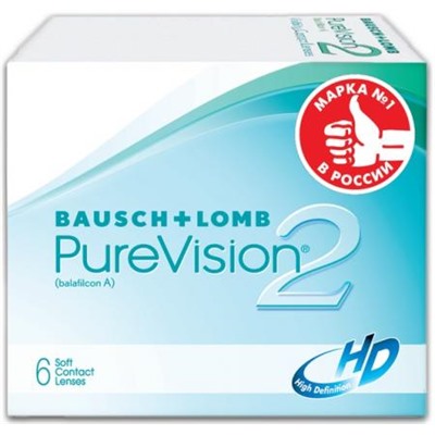 Pure Vision 2 HD (6 линз) 1 месяц