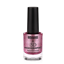 LUX visage Лак для ногтей Holographic №706 11г/6 яр.роз